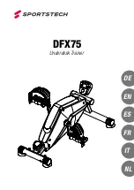 Preview for 1 page of SPORTSTECH DFX75 Manual