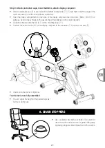 Preview for 21 page of SPORTSTECH DFX75 Manual