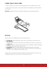 Preview for 178 page of SPORTSTECH F50 Manual