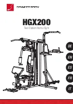 SPORTSTECH HGX200 User Manual preview