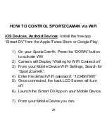 Предварительный просмотр 29 страницы SportZTek SportzCam 4K User Manual