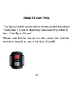 Предварительный просмотр 33 страницы SportZTek SportzCam 4K User Manual