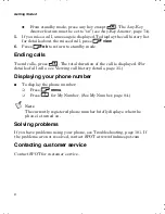 Preview for 14 page of SPOT Global Phone User Manual