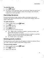 Preview for 63 page of SPOT Global Phone User Manual