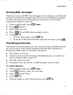 Preview for 65 page of SPOT Global Phone User Manual