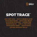 SPOT TRACE Quick Start Manual предпросмотр