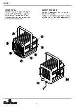 Предварительный просмотр 2 страницы Spotlight combi 50 Fresnel User Manual