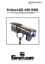 Preview for 1 page of Spotlight FN LED 450 CW DMX User Manual