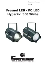 Spotlight Fresnel LED 300 Hyperion User Manual preview