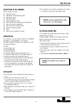 Preview for 5 page of Spotlight MIDI 250 Profile User Manual