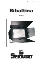 Предварительный просмотр 1 страницы Spotlight Ribaltina RA 1 User Manual