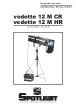 Spotlight VD 12 M CR User Manual preview