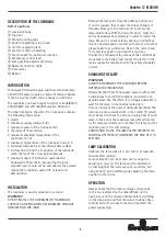 Preview for 5 page of Spotlight VD 12 M CR User Manual