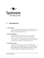 Preview for 7 page of Spotwave Wireless SpotCell 100 User Manual