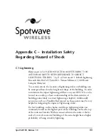 Preview for 43 page of Spotwave Wireless SpotCell 100 User Manual