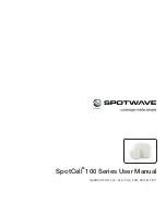 Предварительный просмотр 1 страницы Spotwave spotcell 100 User Manual