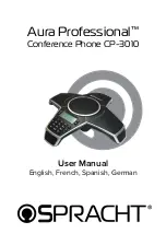 Spracht Aura Professional CP-3010 User Manual предпросмотр