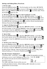 Preview for 12 page of Spracht Aura Professional CP-3010 User Manual