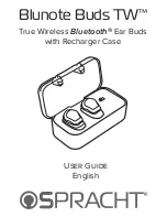 Spracht Blunote Buds TW User Manual предпросмотр