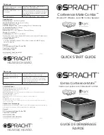 Preview for 1 page of Spracht Conference Mate Quick Start Manual