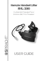 Spracht RHL-2010 User Manual preview