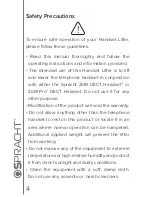 Preview for 8 page of Spracht RHL-2010 User Manual