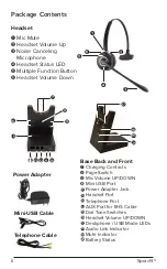 Preview for 4 page of Spracht ZuM Maestro Combo USB/DECT User Manual