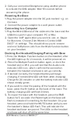 Preview for 7 page of Spracht ZuM Maestro Combo USB/DECT User Manual