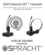 Preview for 19 page of Spracht ZuM Maestro HS-2050 User Manual