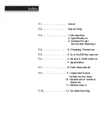 Preview for 2 page of Sprayers Plus FH25E Instruction Manual