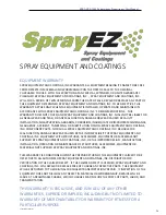 Предварительный просмотр 27 страницы SprayEZ SPRAYEZ-3000 User Manual