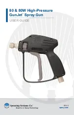 Spraying Systems Co GunJet 80 User Manual preview