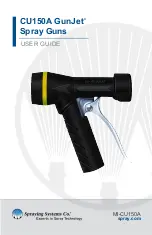 Spraying Systems Co GunJet CU150A User Manual preview