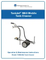 Предварительный просмотр 1 страницы Spraying Systems Co TankJet M60 Operation & Maintenance Instructions Manual