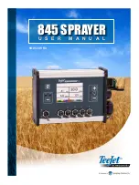 Spraying Systems Co TeeJet 845 User Manual preview