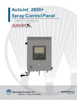 Spraying Systems AutoJet 2850+ Owner'S Manual preview