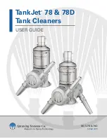 Предварительный просмотр 1 страницы Spraying Systems TankJet 78 User Manual