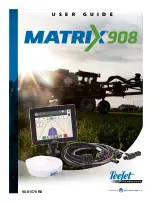 Предварительный просмотр 1 страницы Spraying Systems TeeJet Matrix 908 User Manual