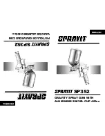 Предварительный просмотр 1 страницы Sprayit SP352 User Manual