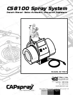 SprayTECH CAPspray CS8100 Owner'S Manual preview