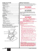 Предварительный просмотр 2 страницы SprayTECH EP2105 Owner'S Manual