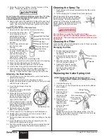 Предварительный просмотр 8 страницы SprayTECH EP2205 Owner'S Manual