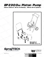 Preview for 1 page of SprayTECH EP2300SE 0294083 Owner'S Manual