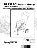 Preview for 1 page of SprayTECH EP2510 Owner'S Manual