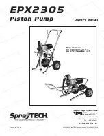 Предварительный просмотр 1 страницы SprayTECH EPX2305 Owner'S Manual