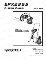 Предварительный просмотр 1 страницы SprayTECH EPX2355 Owner'S Manual