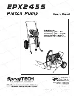 Предварительный просмотр 1 страницы SprayTECH EPX2455 Owner'S Manual