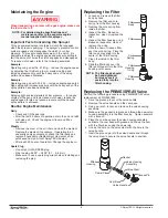 Предварительный просмотр 8 страницы SprayTECH GPX 1600 Owner'S Manual