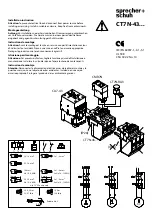 sprecher + schuh CT7N-43 Series Installation Instruction preview