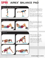 Предварительный просмотр 2 страницы SPRI AIREX Exercise Manual